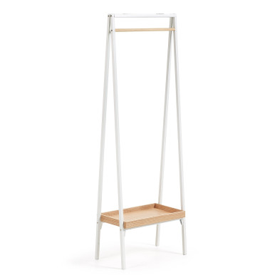 Вешалка для верхней одежды La Forma Belgrad 55 x 30 x h160 см, белая