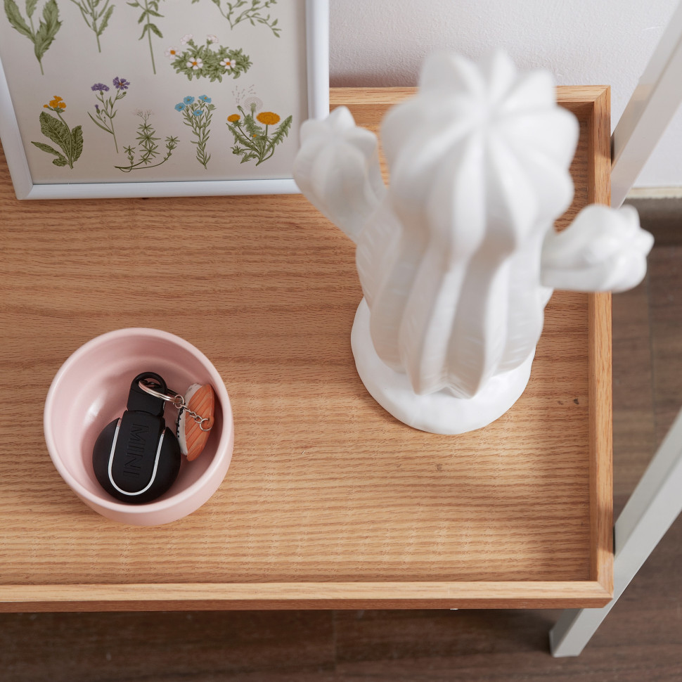 Вешалка для верхней одежды La Forma Belgrad 55 x 30 x h160 см, белая