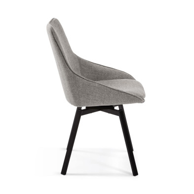 Стул La Forma Haston 50 x 62 x h86 см, светло-серый