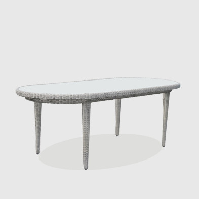 Обеденный стол Skyline Design Arena 160 x 100 x h75 см, искусственный ротанг