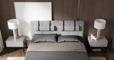 Кровать с решёткой Mod Interiors Marbella 192,4 x 216 x 110h nc74992