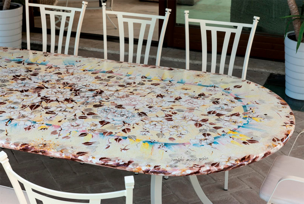 Стол в столовую Domiziani Domiziani classic Lux 633