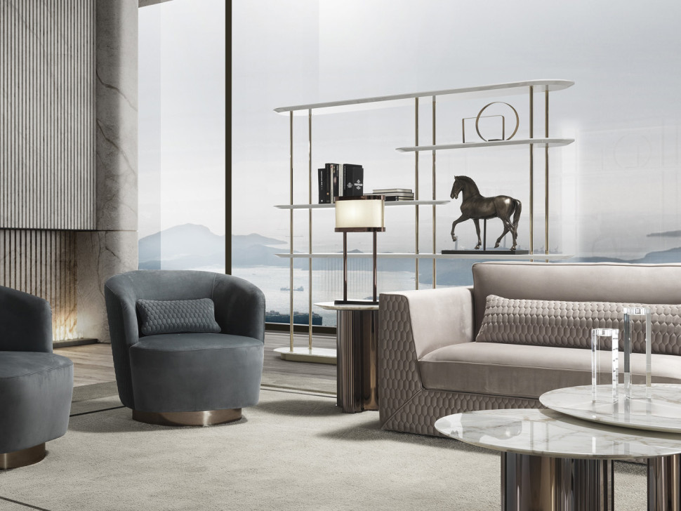 Стеллаж Dv home collection Manhattan - стиль