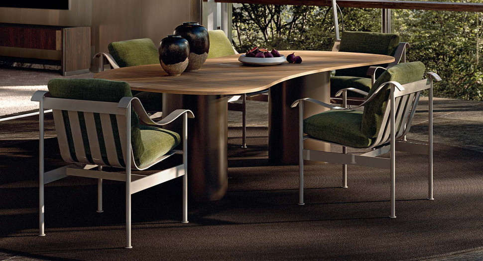Стул Minotti Sandy - материал