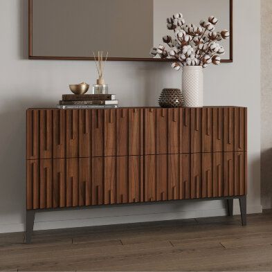 Комод Mod Interiors Menorca 120 x 45 x h75 см, шпон ореха