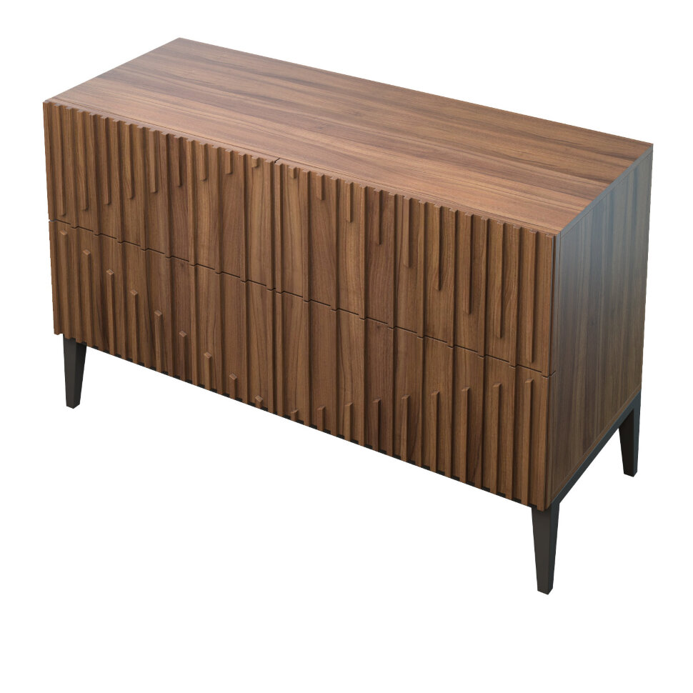 Комод Mod Interiors Menorca 120 x 45 x h75 см, шпон ореха - материал