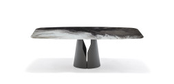 Стол в столовую Cattelan italia Giano Crystalart