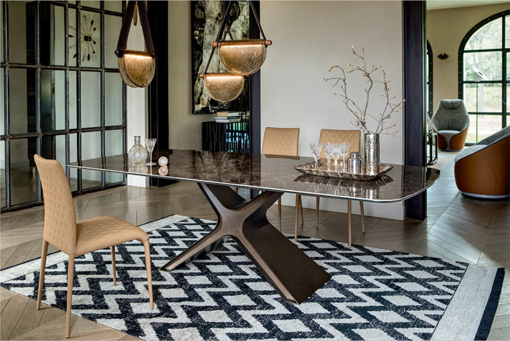 Стол в столовую Tonin CASA Design Angelo Tomaiuolo Calliope XXL