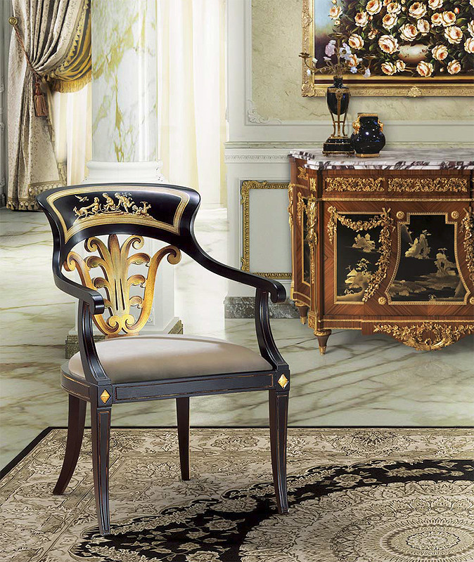 Стул в столовую Angelo cappellini Timeless 6961