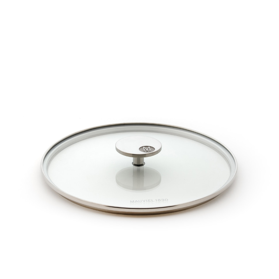 Кастрюля с крышкой Mauviel M'STONE 3 6,4 л с антипригарным покрытием Eclipse, чёрный алюминий