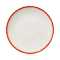 Комплект из 2-х подстановочных тарелок Serax DE, диаметр 28 см, кремовый, красный, фарфор