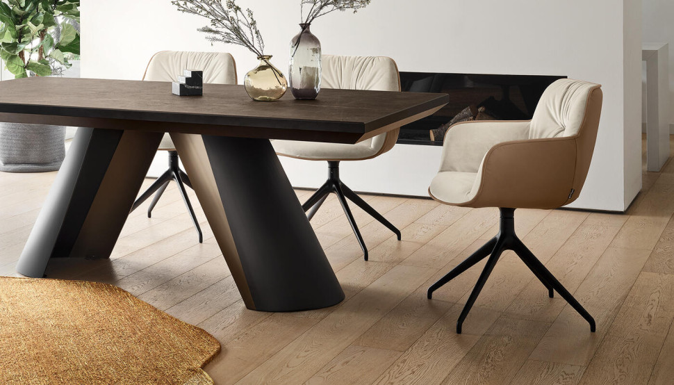 Офисное кресло Calligaris Cocoon CS2085-bi-180 - материал