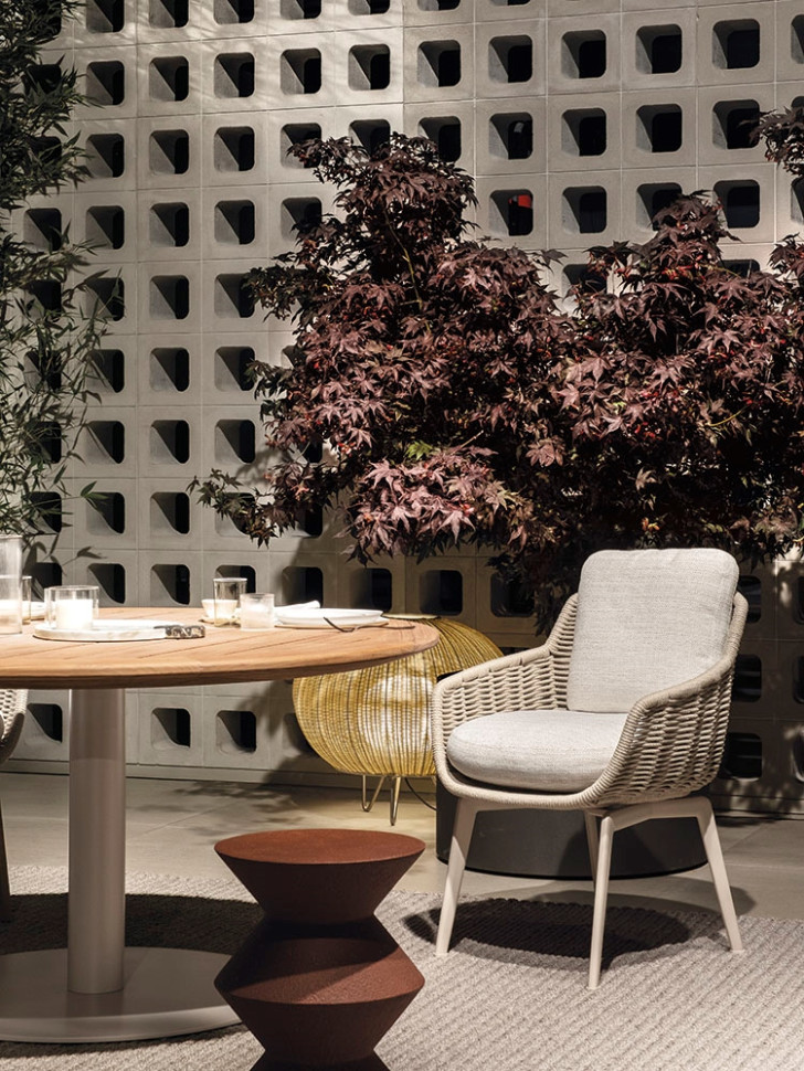 Стул Minotti Belt Cord Outdoor - стиль