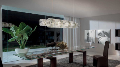 Светильник люстра Masiero Vegas Suspension Linear