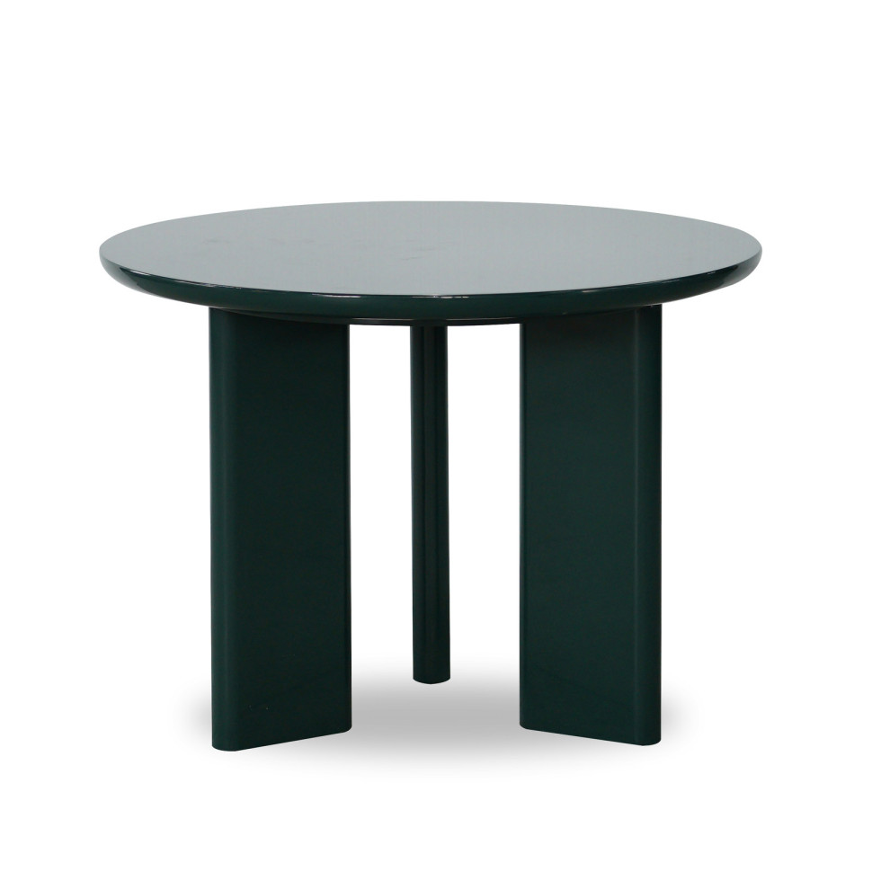 Приставной столик Mod Interiors Petra диаметр 65 x h47 см, глянцевый лак RAL 6012