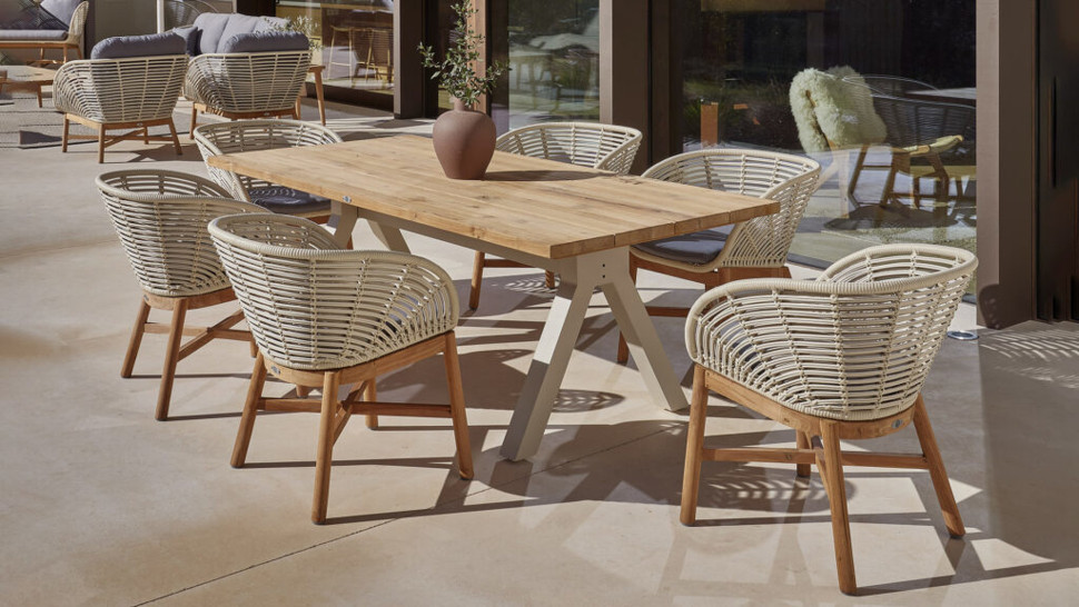 Обеденный стол Alaska Skyline Design Alaska 220 x 100 x h75 nc102468 - фото товара