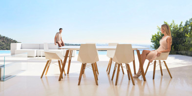 Стул Vondom Faz Wood