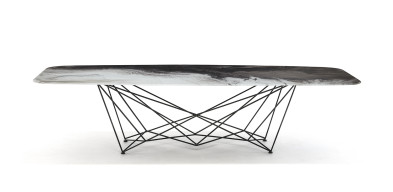 Стол в столовую Cattelan italia Gordon Crystalart