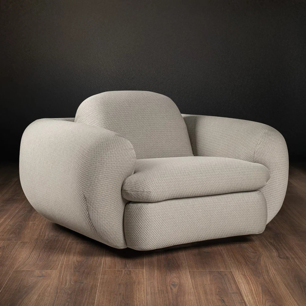 Кресло Curvi Dienne Armchairs And Pouf 177 x 117 x 64h nc110798