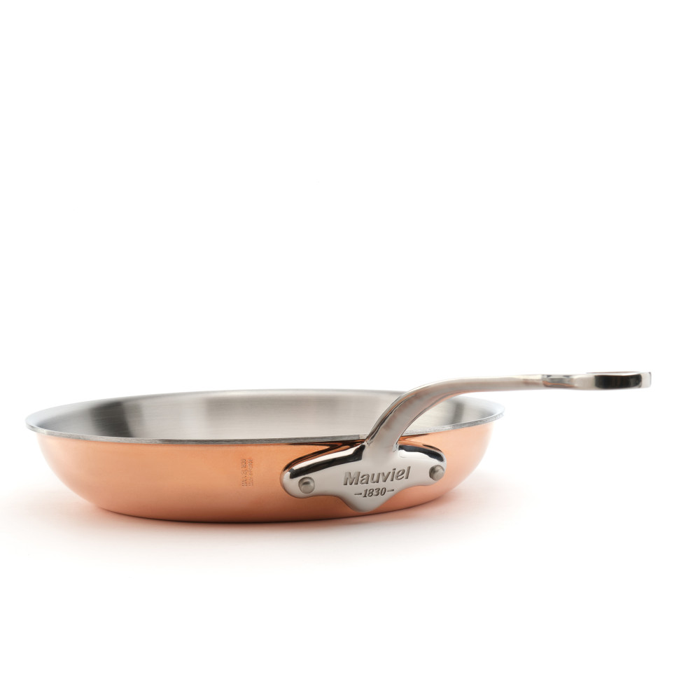 Сковорода для жарки Mauviel M'6S, диаметр 26 см, нержавеющая сталь, медь