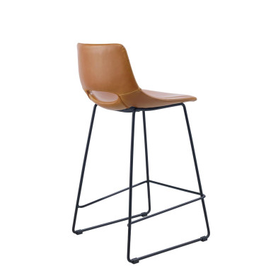 Полубарный стул La Forma Ziggy 47 x 50 x h89 см, коричневый
