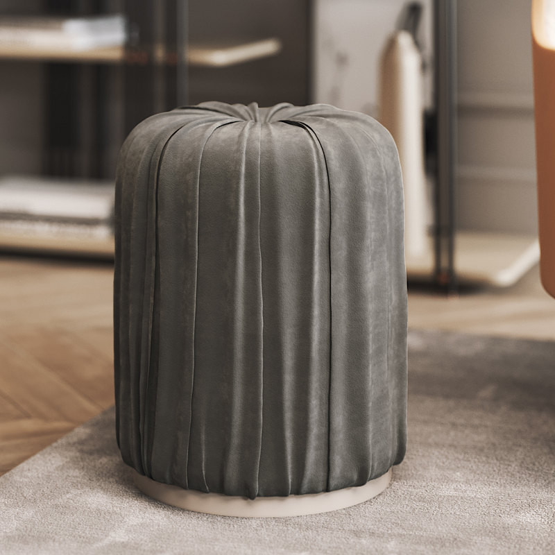 Пуфик Sahara Praddy Natur 48h x ø40 nc109972