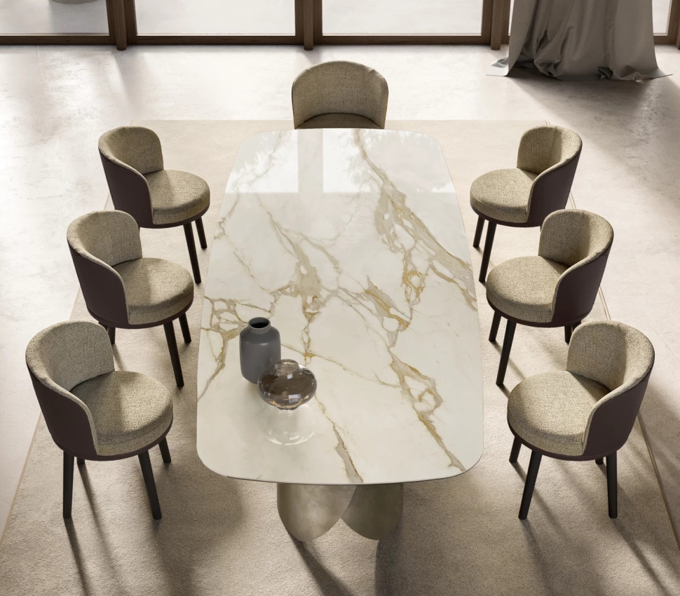 Стол Eforma Perla top ceramica - фото товара