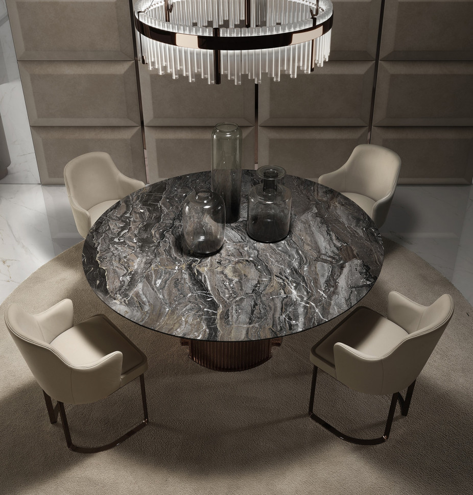 Стол Dv home collection Windsor Round - материал