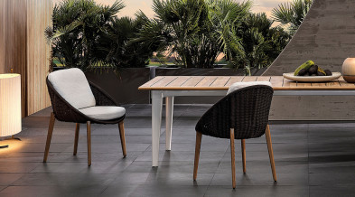 Стул Minotti Lido Cord Outdoor