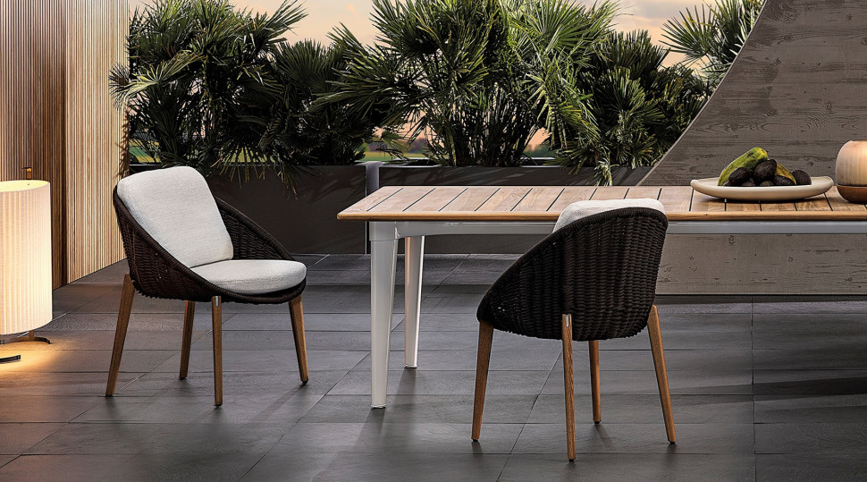 Стул Minotti Lido Cord Outdoor
