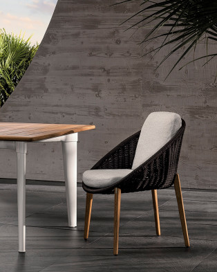 Стул Minotti Lido Cord Outdoor