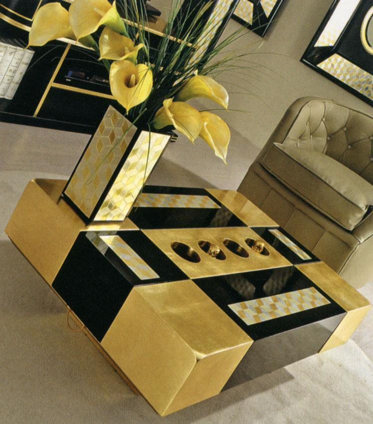 Стол журнальный Vismara 0 2 Ciaika 110 slim-mosaik