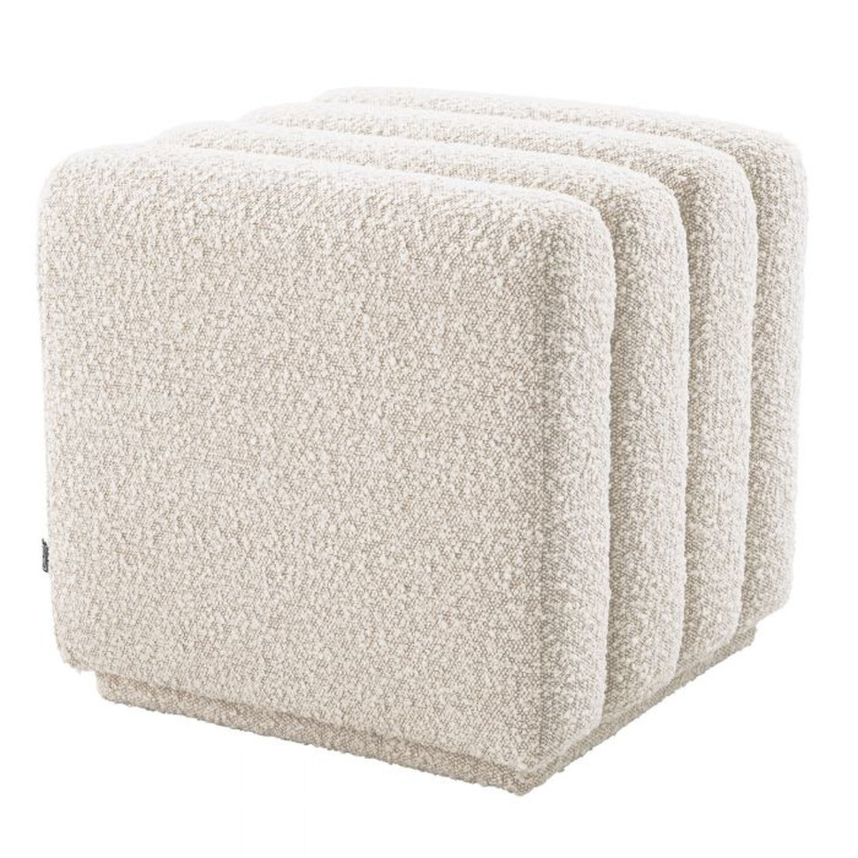 Пуфик Eichholtz Bente 47 x 46 x h46 см, вельвет - фото товара