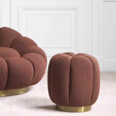 Пуфик Orchanic Eichholtz Chairs And Sofas 45h x ø40 nc96136