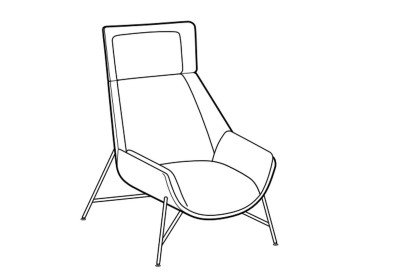 Кресло Beetle Ditre Italia Armchairs 78 x 92 x 104h nc105023