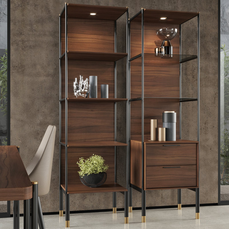 Витрина Mod Interiors Benissa 59 x 45 x 200h nc93858 - стиль