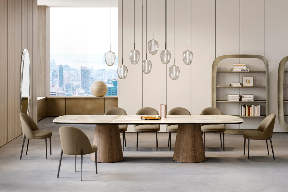 Стол Eforma Teo top ceramica - стиль