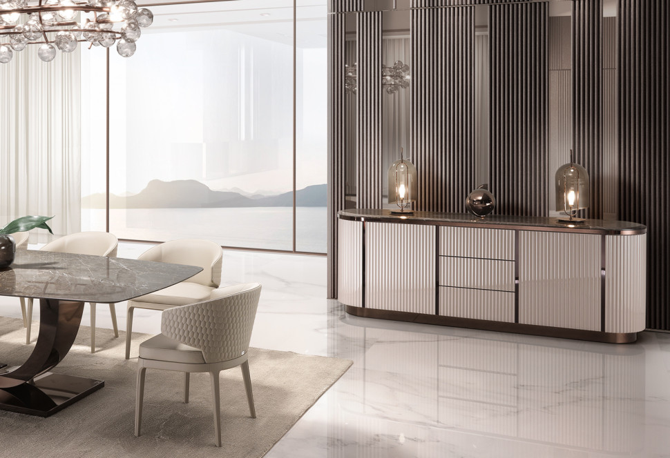 Буфет Dv home collection Hollywood Cannetè - материал