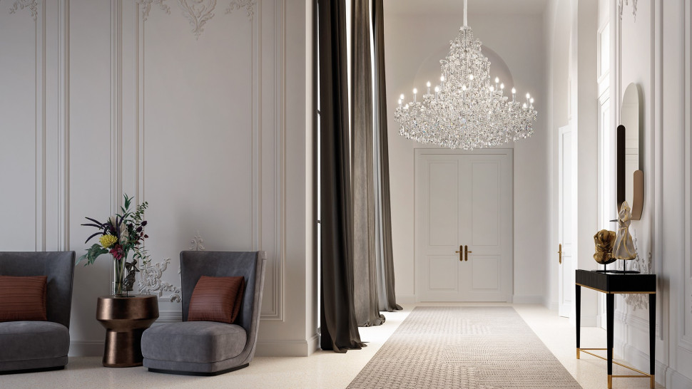 Светильник люстра Masiero Aqaba S 24/155/130