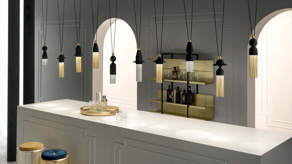 Светильник люстра Masiero Nappe C10