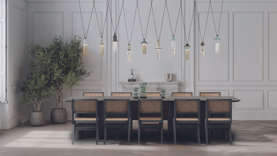 Светильник люстра Masiero Nappe C10