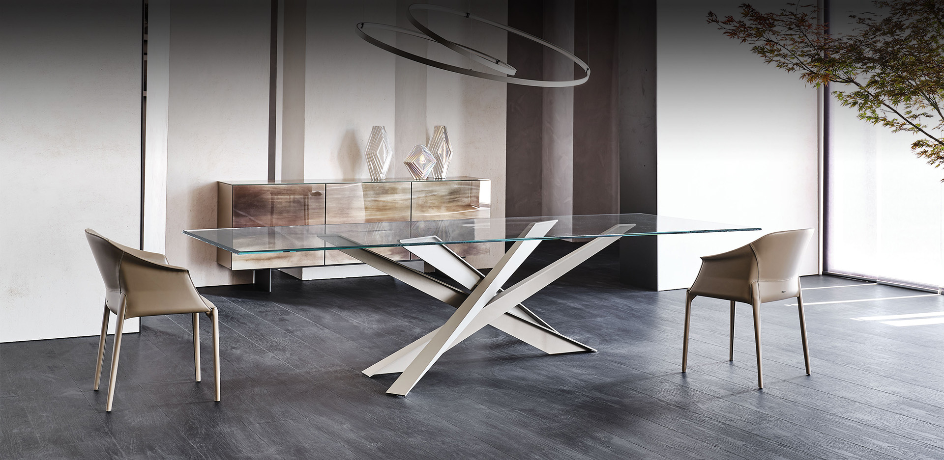 Стол в столовую Cattelan italia Lancer Стол в столовую Cattelan italia Lancer