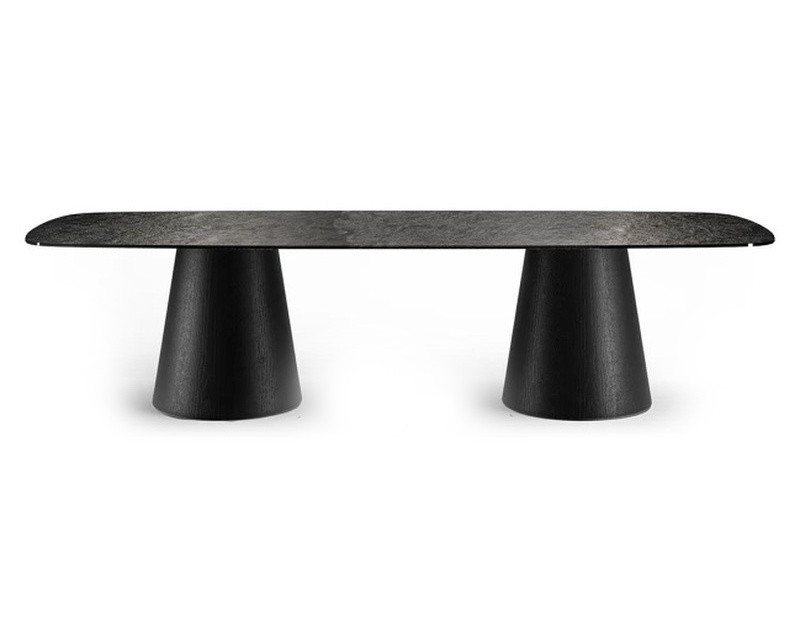 Стол Eforma Teo top cristallo