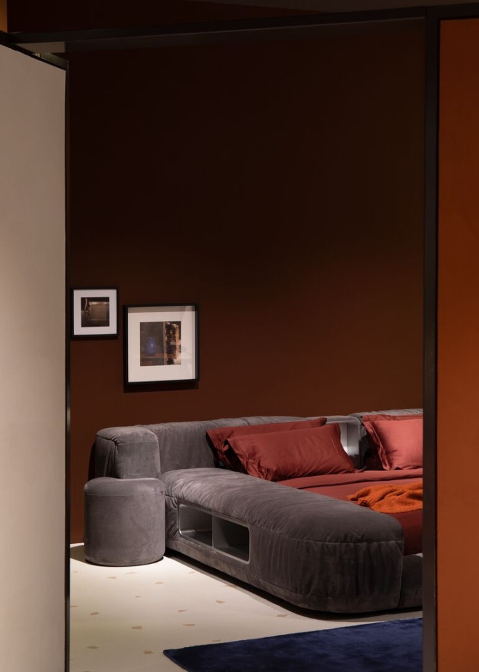 Кровать Baxter Nadir - материал