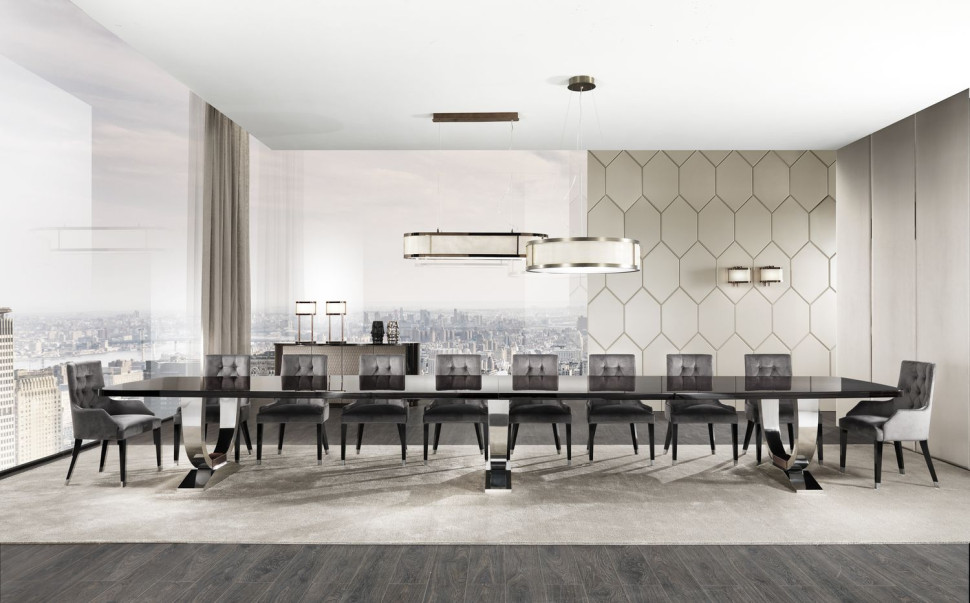 Стул Dv home collection Byron Capitonnè - материал