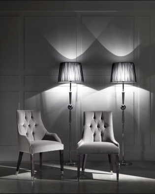 Стул Dv home collection Byron Capitonnè