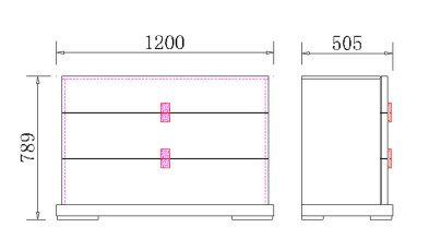 Комод Fratelli Barri Forli 120 x 50,5 x 78,9h nc35962
