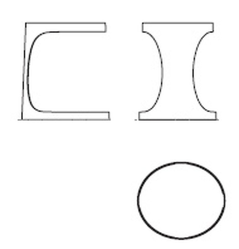 Приставной столик Modi Tonin Casa Modern 50 x 43 x 54h nc75480