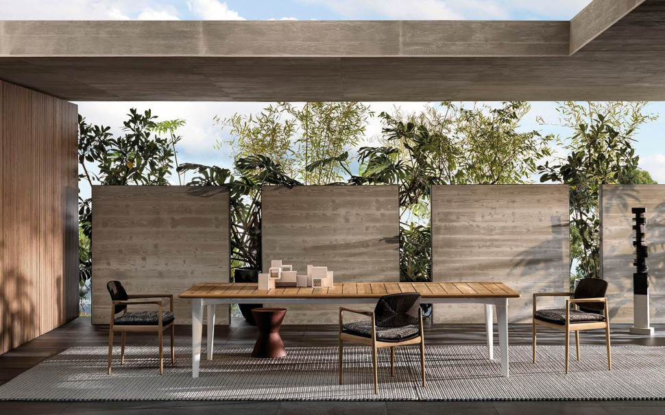 Стул Minotti Yoko Cord Outdoor - стиль