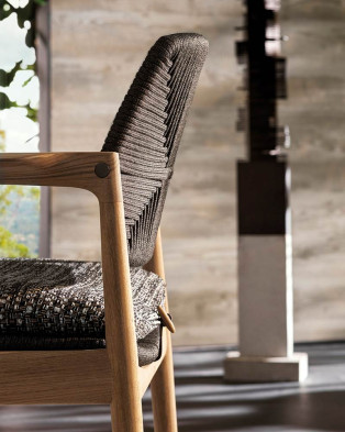 Стул Minotti Yoko Cord Outdoor